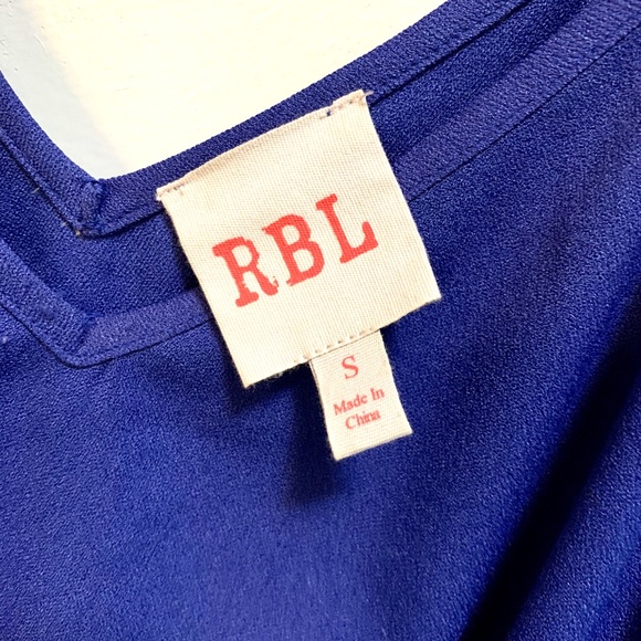 Blue Rory Beca Jumpsuit Newish RBL - Picture 3 of 4